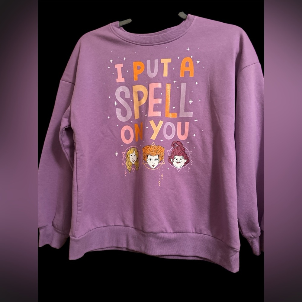Disneys Hocus Pocus kids sweatshirt size 14-16